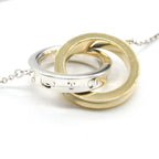 Tiffany & Co Necklace Ring 40 18k 925 Sterling Silver