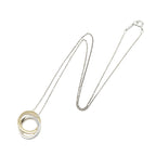 Tiffany & Co Necklace Ring 40 18k 925 Sterling Silver