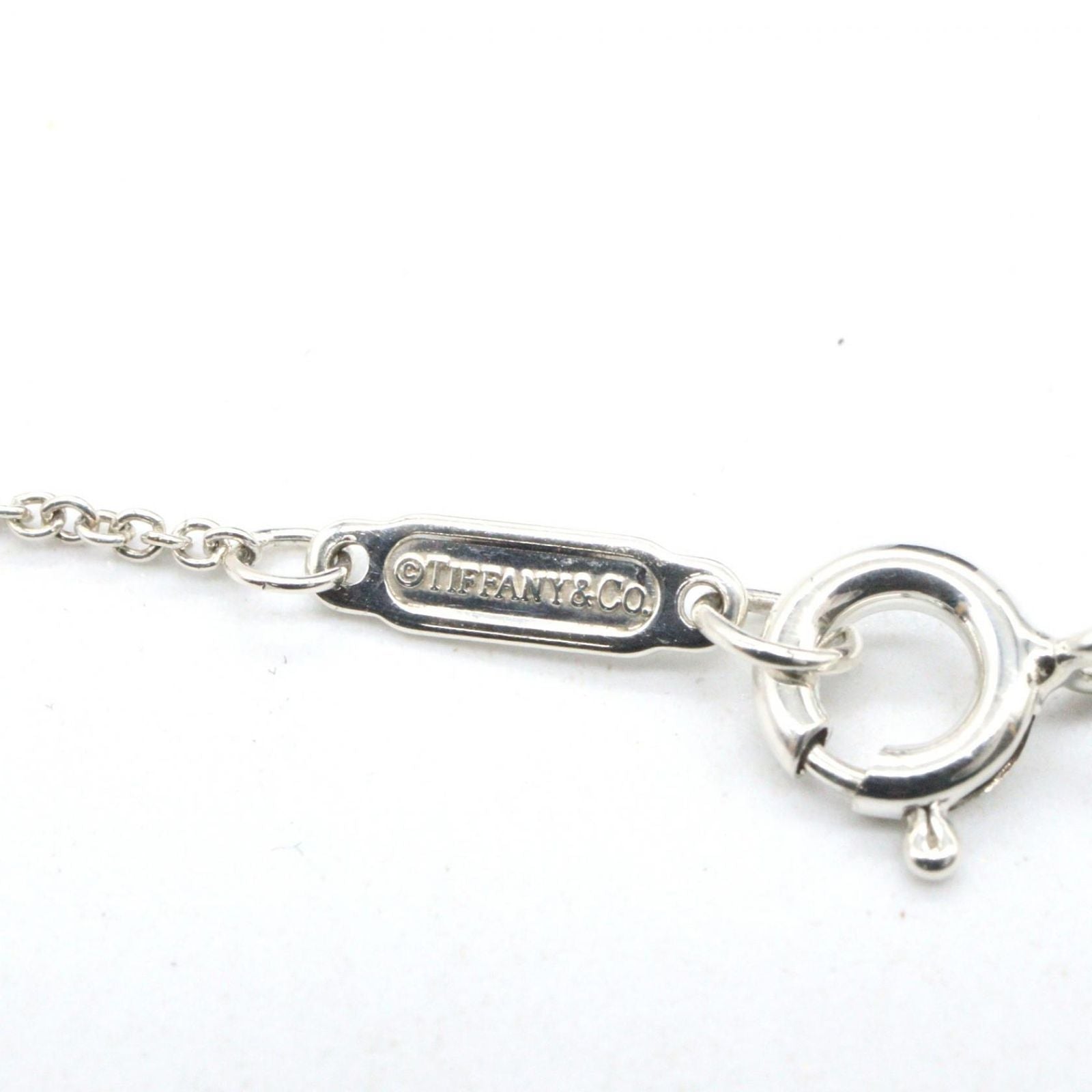 Tiffany & Co Necklace Ring 40 18k 925 Sterling Silver