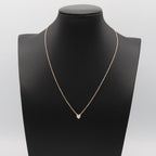 Tiffany & Co Necklace by the Yard Heart 41.5 cm 18k Pink Gold Diamond — view 5