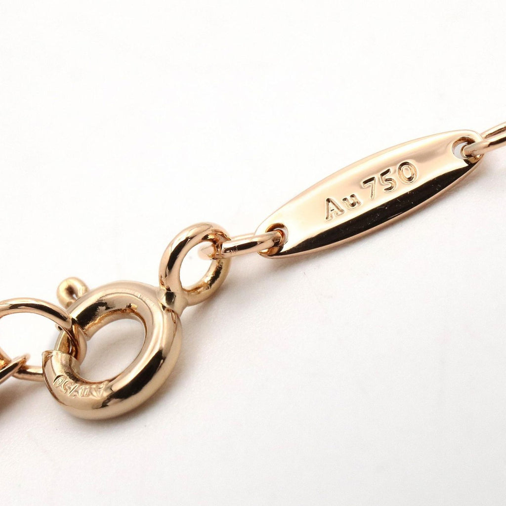 Tiffany & Co Necklace by the Yard Heart 41.5 cm 18k Pink Gold Diamond — view 4