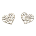 Tiffany & Co Earrings Olive Leaf Heart 925 Sterling Silver