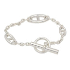 Hermes Bracelet Farandole 15.5 cm 925 Sterling Silver