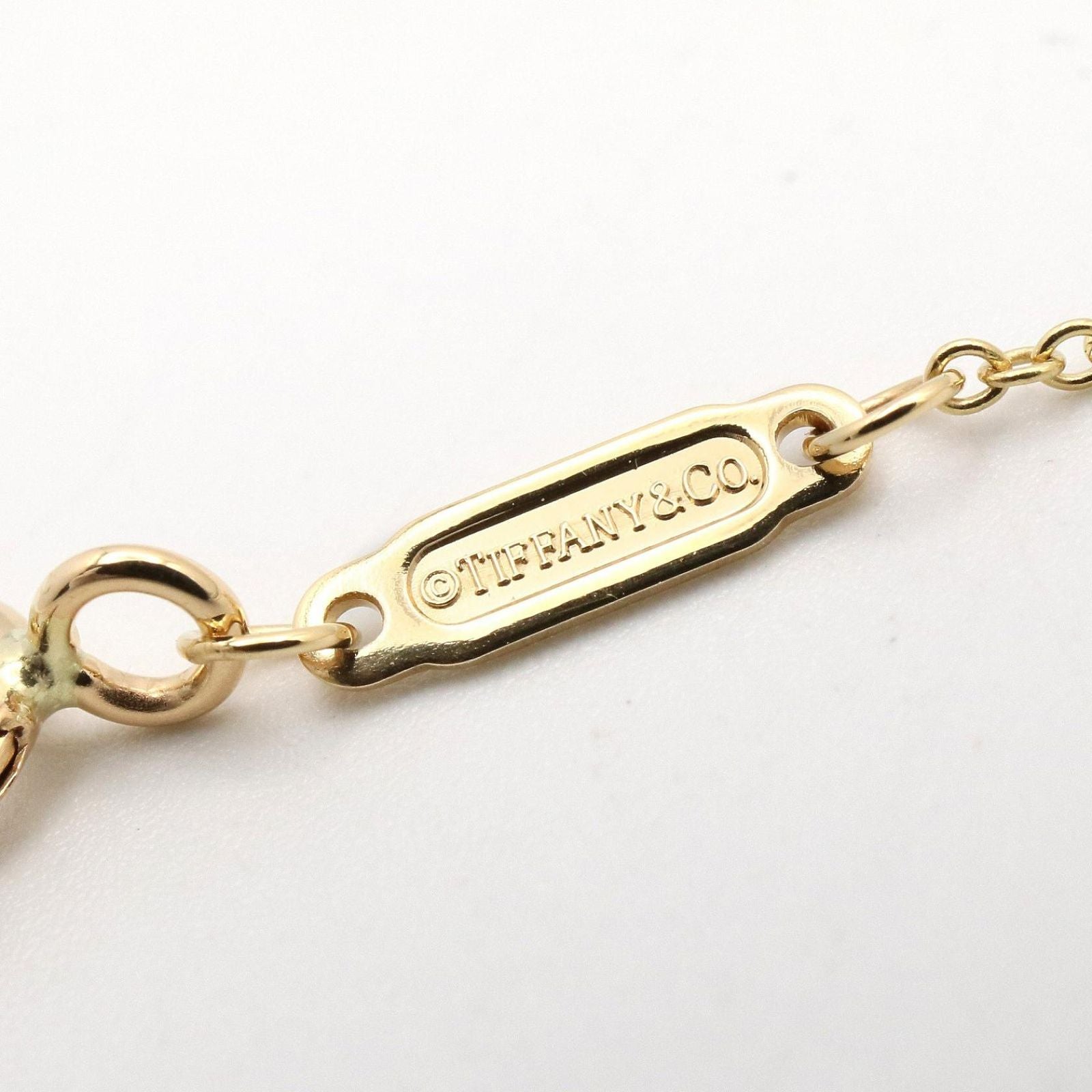 Tiffany & Co Necklace T Smile Large 40 45.5 cm 18k — view 4
