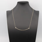 Tiffany & Co Necklace T Smile Large 40 45.5 cm 18k — view 6
