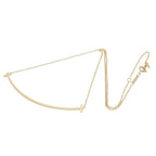 Tiffany & Co Necklace T Smile Large 40 45.5 cm 18k — view 2