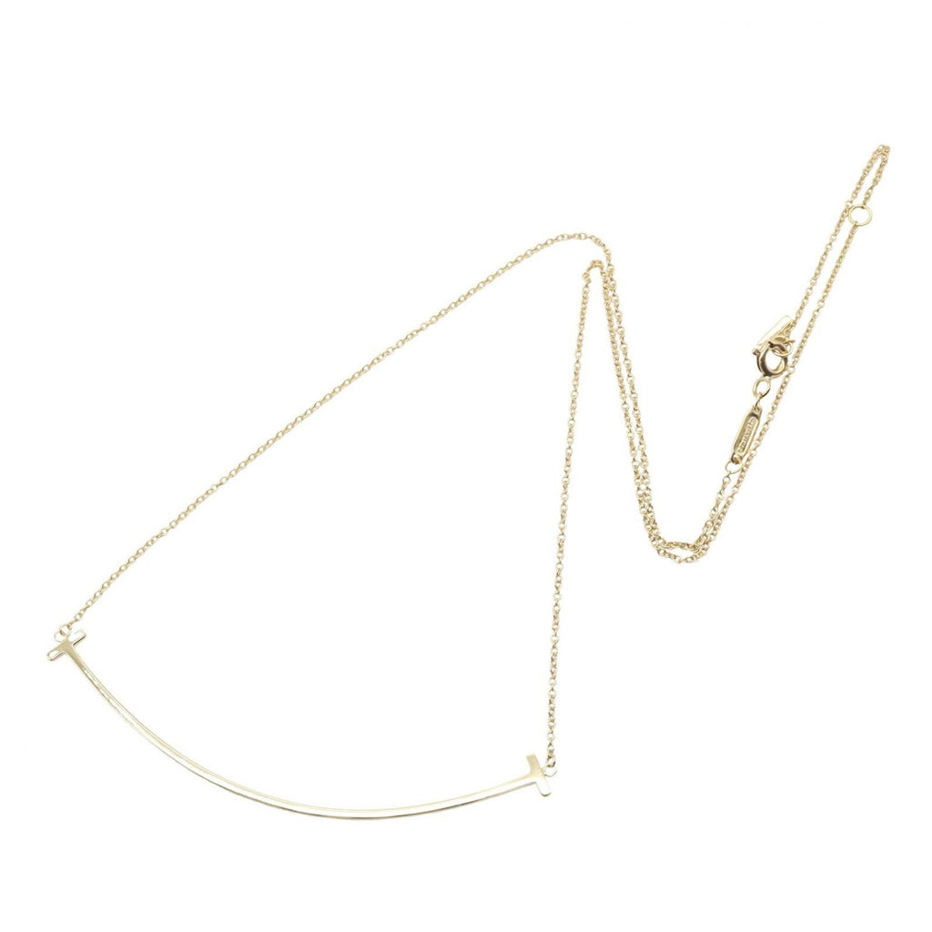 Tiffany & Co Necklace T Smile Large 40.5 45 cm 18k — view 2