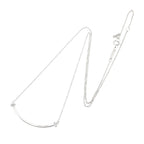 Tiffany & Co Necklace T Smile Small 44.5 50 cm 18k White Gold — view 2