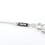 Tiffany & Co Necklace T Smile Small 44.5 50 cm 18k White Gold — view 4