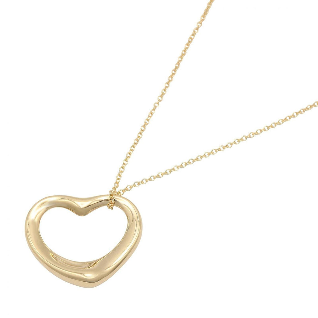 Tiffany & Co Necklace Open Heart 40.5 cm 18k