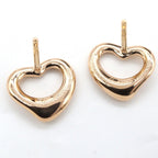 Tiffany & Co Earrings Open Heart 18k Pink Gold — view 7