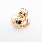 Tiffany & Co Earrings Open Heart 18k Pink Gold — view 5