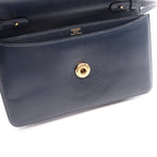 Hermes Shoulder Bag Vintage Tassel Blue Indigo Calf — view 6