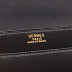 Hermes Shoulder Bag Fonsbell Black Calf — view 4