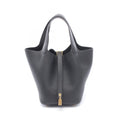 Hermes Handbag Picotin Lock PM Black Leather