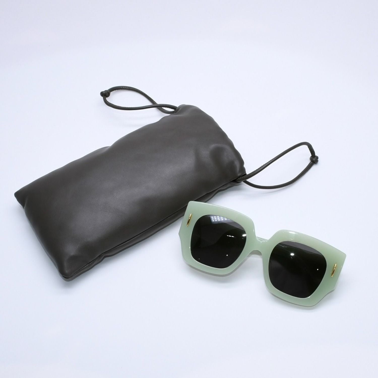 Loewe Sunglasses Eyewear Anagram Logo Pastel Green