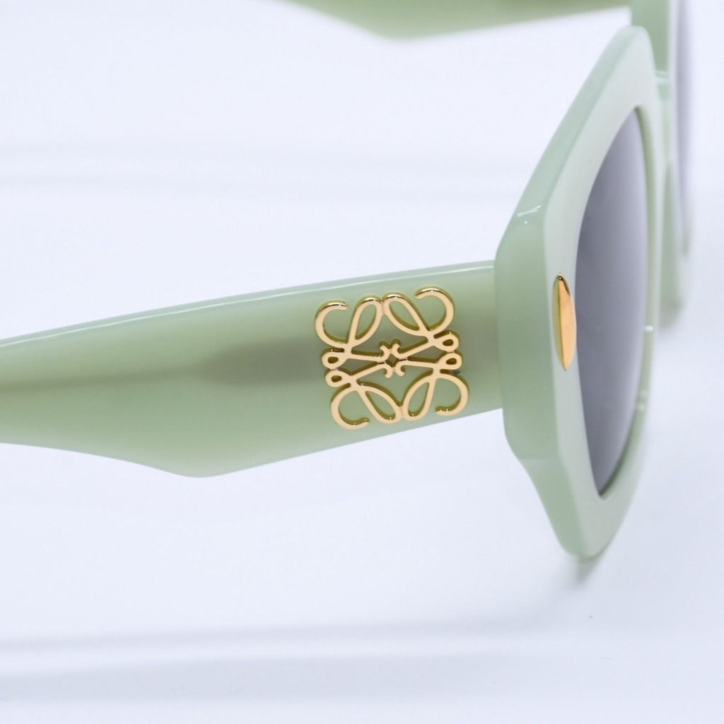 Loewe Sunglasses Eyewear Anagram Logo Pastel Green — view 8
