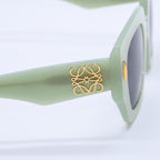 Loewe Sunglasses Eyewear Anagram Logo Pastel Green — view 8