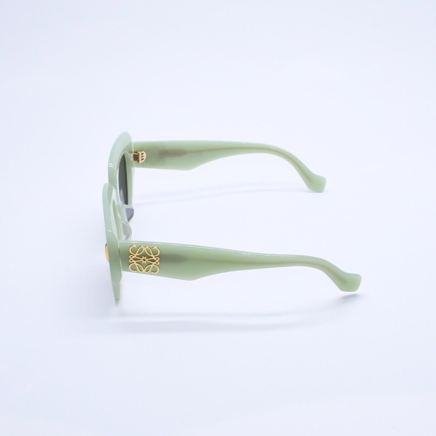 Loewe Sunglasses Eyewear Anagram Logo Pastel Green — view 6