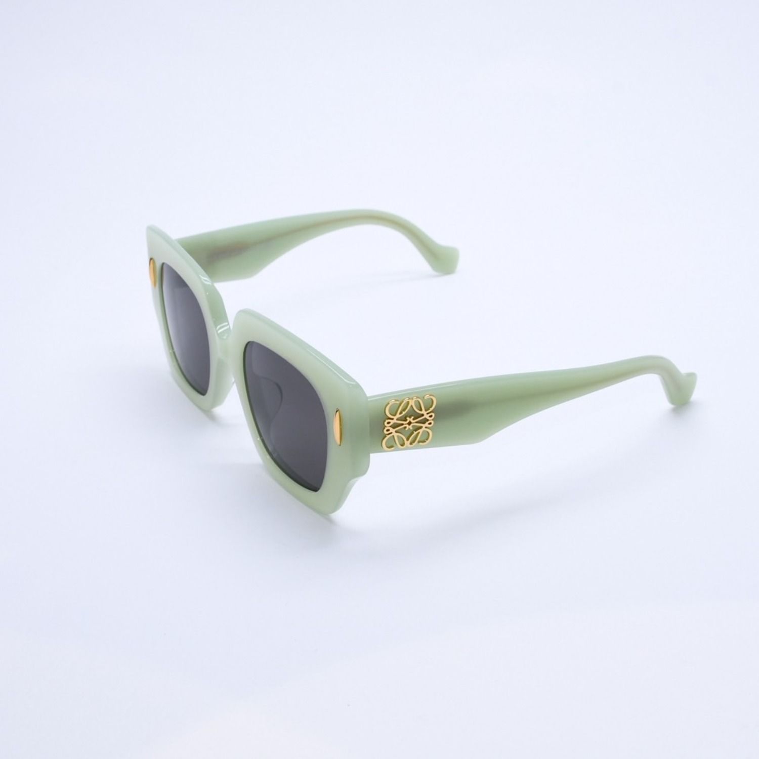 Loewe Sunglasses Eyewear Anagram Logo Pastel Green — view 3