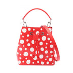 Louis Vuitton Handbag Yayoi Kusama Neo Noe BB Epi 2-Way Rouge Leather LV