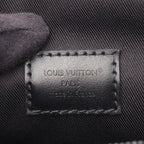 Louis Vuitton Shoulder Bag Steamer Wearable Wallet Noir Canvas Leather — view 4