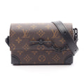 Louis Vuitton Shoulder Bag Steamer Wearable Wallet Noir Canvas Leather