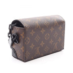 Louis Vuitton Shoulder Bag Steamer Wearable Wallet Noir Canvas Leather — view 2