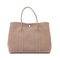Hermes Tote Garden Party PM Etoupe Leather