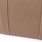 Hermes Tote Garden Party PM Etoupe Leather — view 7