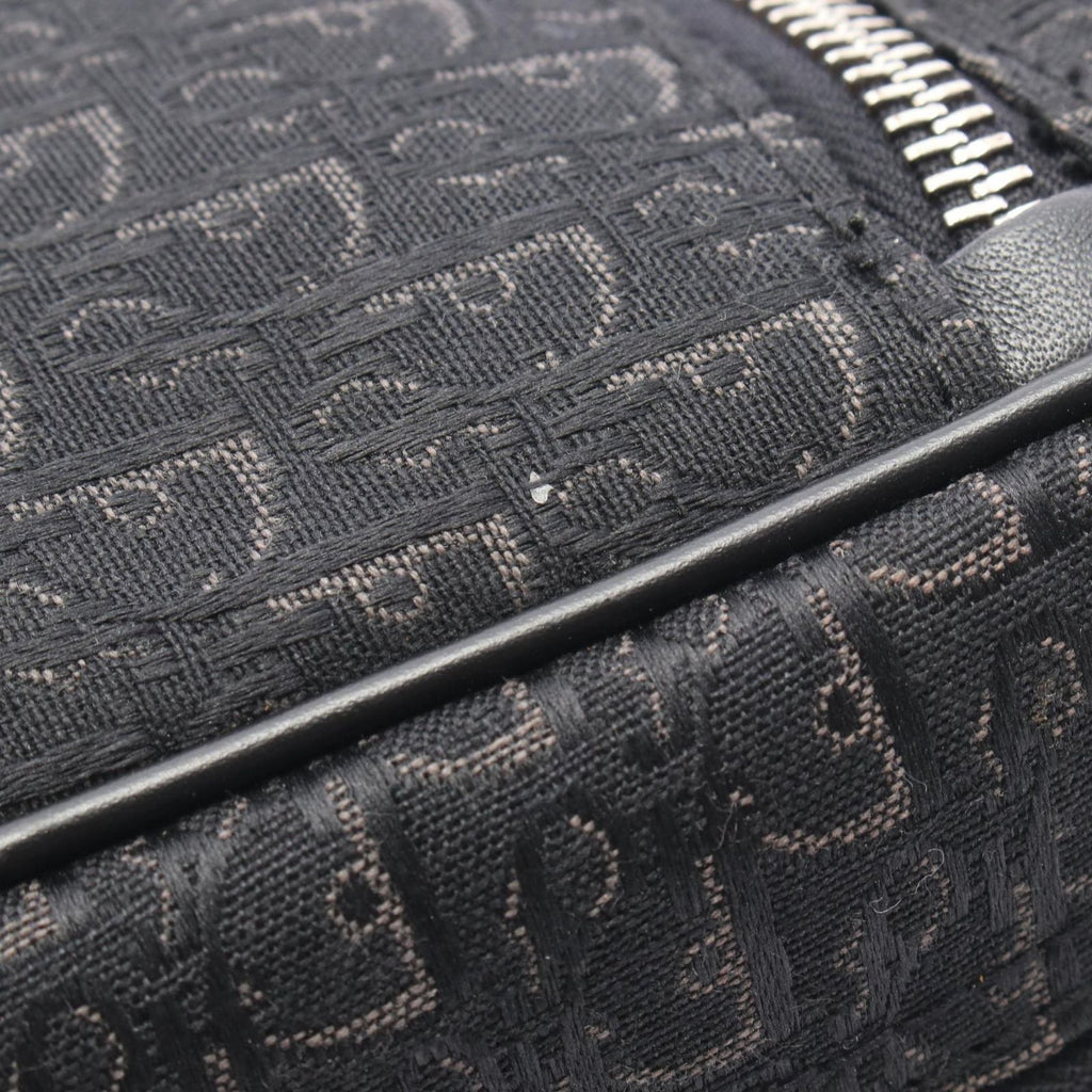 Dior Handbag Street Chic Trotter Black Canvas Leather — view 7