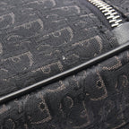 Dior Handbag Street Chic Trotter Black Canvas Leather — view 7