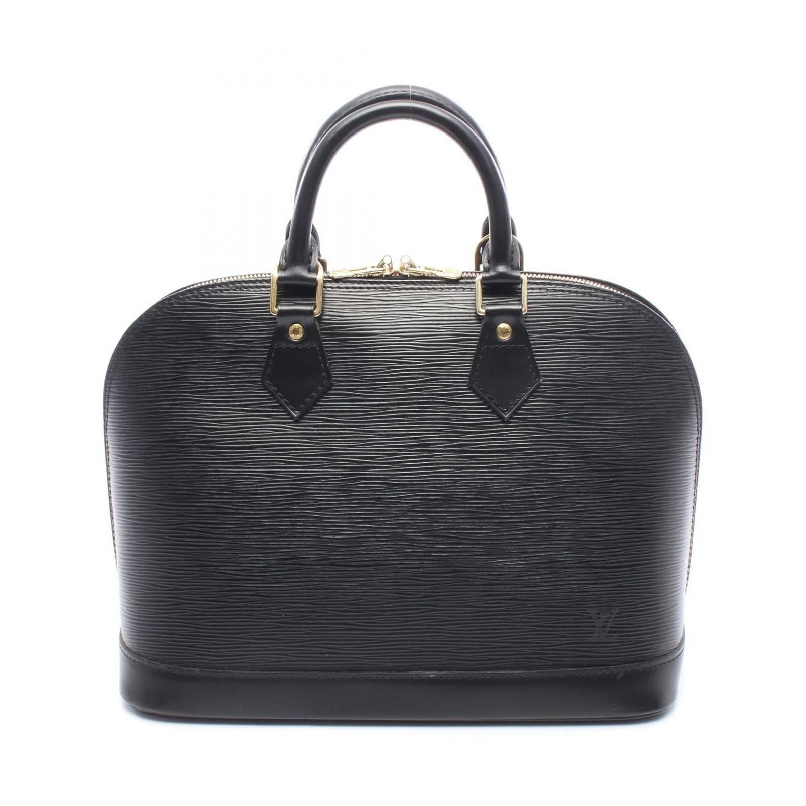 Louis Vuitton Handbag Alma Noir Leather