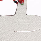 Hermes Charm Petit Ash Jack O'lantern Candy White Pumpkin Keychain — view 3