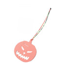 Hermes Charm Petit Ash Jack O'lantern Candy White Pumpkin Keychain