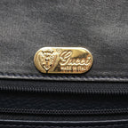Gucci Handbag Vintage Bamboo 2-Way 000 46 Navy Leather Shoulder — view 4