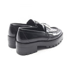 Chanel Loafers CC Logo Black Leather — view 2