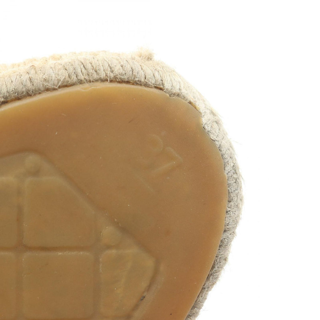 Chanel CC Logo Espadrilles Slip on Leather Shoes — view 7