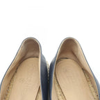 Chanel CC Logo Espadrilles Slip on Leather Shoes — view 9