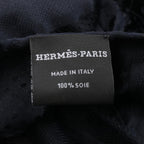 Hermes Shawl Frill Silk Scarf — view 2