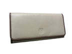 Loewe Wallet Amazona Beige Leather Bifold Anagram