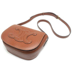 Celine Folco Shoulder Bag Brown Pochette — view 2
