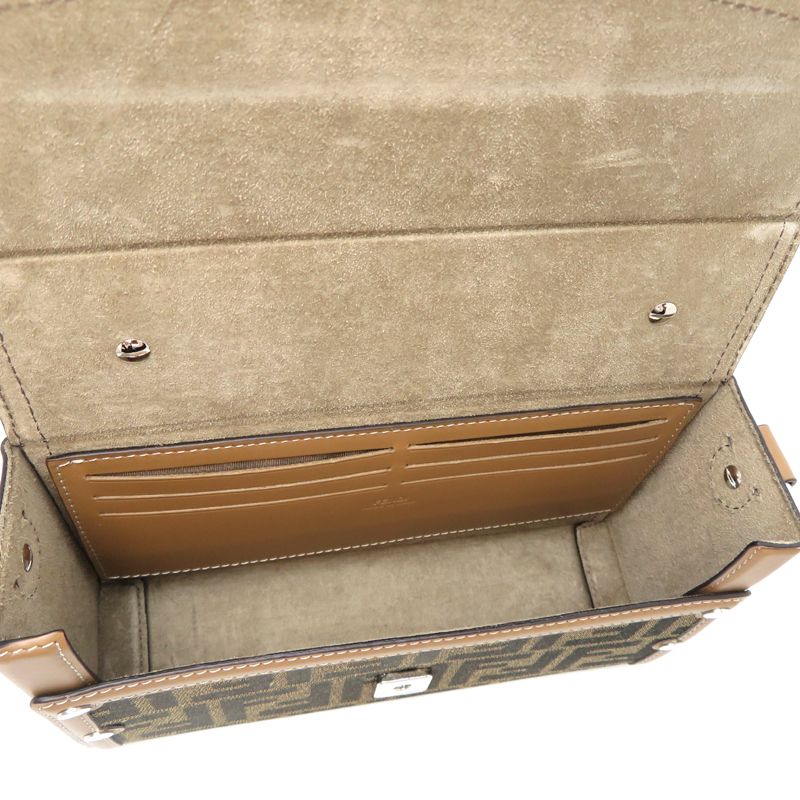 Fendi Shoulder Bag Brown — view 6