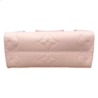 Louis Vuitton Shoulder Bag On The Go PM Monogram Empreinte Pink Pearl — view 5