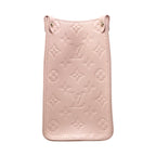 Louis Vuitton Shoulder Bag On The Go PM Monogram Empreinte Pink Pearl — view 4