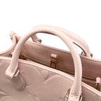 Louis Vuitton Shoulder Bag On The Go PM Monogram Empreinte Pink Pearl — view 8