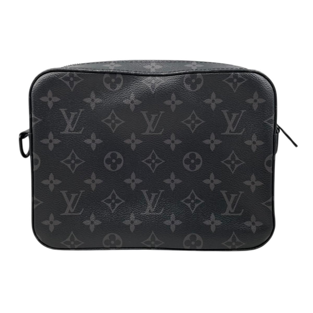 Louis Vuitton Shoulder Bag Steamer Messenger Monogram Eclipse Black — view 2
