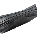 Louis Vuitton Shoulder Bag Steamer Messenger Monogram Eclipse Black — view 9