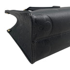Louis Vuitton Shoulder Bag On The Go PM Monogram Empreinte Noir Black — view 6