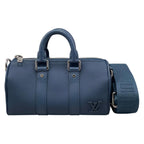 Louis Vuitton Shoulder Bag Keepall XS LV Aerogram Navy Blue